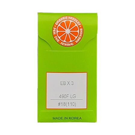 Orange Needles EBX3 Kapitone İğnesi 18 Numara (10 Adet)