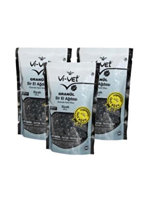 Vivet Siyah Granül Ağda 250 gr X3 Adet