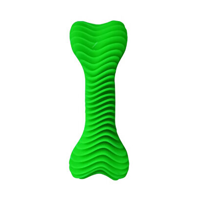Plastik Tartar Giderici Büyük Kemik 17 Cm Yeşil