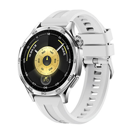 Samsung Galaxy Watch 46mm / Galaxy Watch 3 45mm / Gear S3 Uyumlu Kolay Tak-Çıkar Spor Silikon Kordon