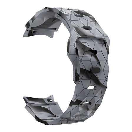 Samsung Galaxy Watch Active 2 40mm 44mm / Galaxy Gear S2 Uyumlu Kordon Uyumlu Desenli Spor Kayış