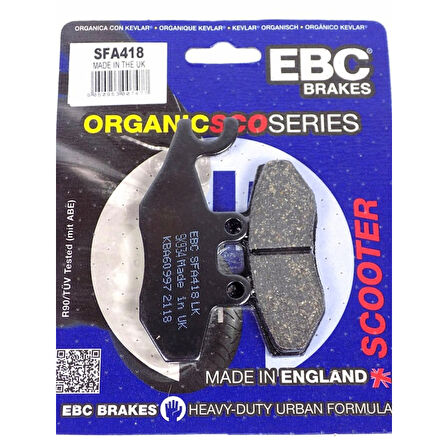 Ebc 2010-2021 Piaggio Beverly 300 RST Arka Fren Balatası  SFA418