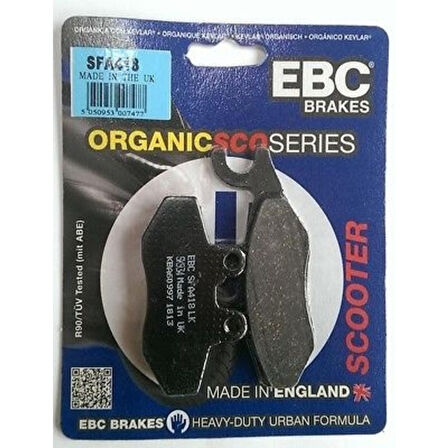 Ebc Piaggio Beverly Sport Touring 350ie Arka Fren Balatası  SFA418