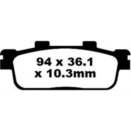 Sym Gts 250 Arka Fren Balatası Sfa427