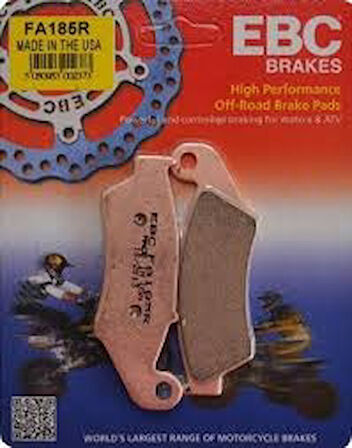 Yamaha Wr 250 F Ön Fren Balatası Ebc Fa185R Sinterli Balata N11.10372