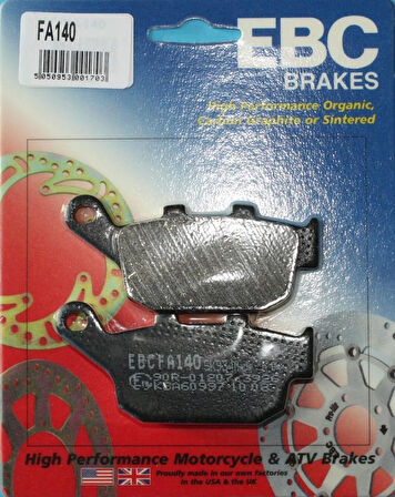2009-2013 Yamaha Xj 6 Arka Fren Balatası Ebc Fa140 Balata