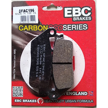 2014-2016 Yamaha X-Max 250 Abs Ön Fren Balatası Ebc Sfac196 Karbo