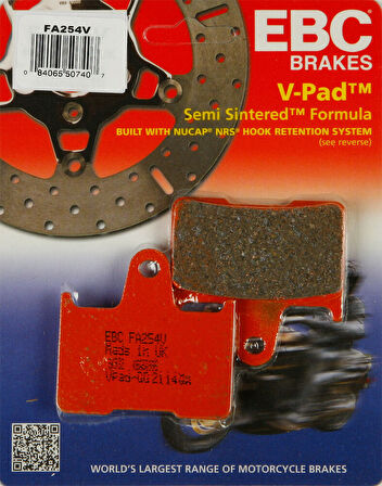 2001-2006 Suzuki Gsx-R 1000 Arka Fren Balatası Ebc Fa254V Yarı Si