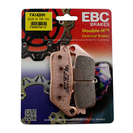 Triumph Street Cup Ön Fren Balatası Ebc Fa142Hh Sinterli Balata