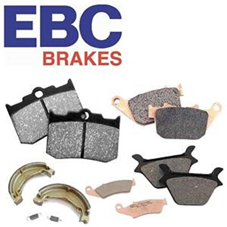 2001-2003 Yamaha Tmax 500 Arka Fren Balatası Ebc Sfac319 Karbon  B