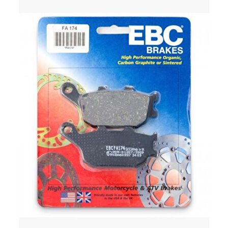 Ebc Fa174 Yamaha Tracer 700 Arka Fren Balatası 2016-2021