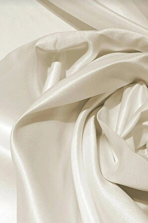 Krem Saten Güneşlik