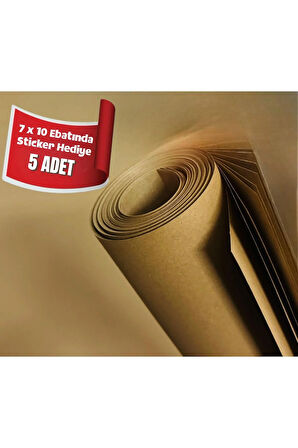 Kraft Kağıt 100x100 cm 90gr 5 Adet Ambalaj, Paketleme, Hediye ve Çeyiz Sarma, Taşıma, Taşınma