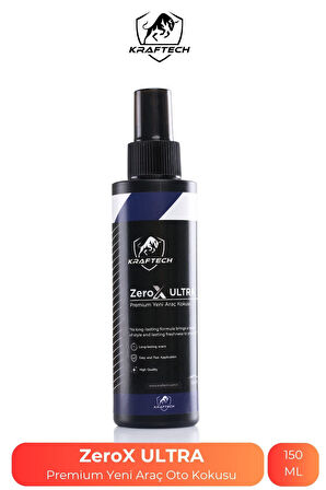 ZeroX ULTRA - Premium Yeni Araç Oto Araba Kokusu - 150 ML