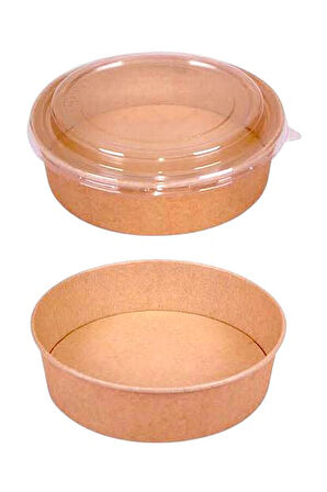 Kraft Karton Salata Kasesi 32 oz (50'Lİ)