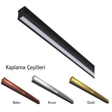 3000K - Bakır Kaplama - Sıvaüstü