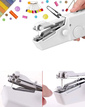 Taşınabilir Mini Dikiş Makinesi  Hızlı Onarım Ve Kendin Yap
