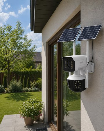 Güneş Enerjili Yayla Kamerası 4g Sım Kartlı 9mp Solar Güvenlik Kamerası 2 Yıl Garantili