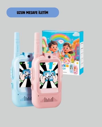 Uzun Menzilli Video Walkie Talkie Eğitici Ve Eğlenceli Oyuncak