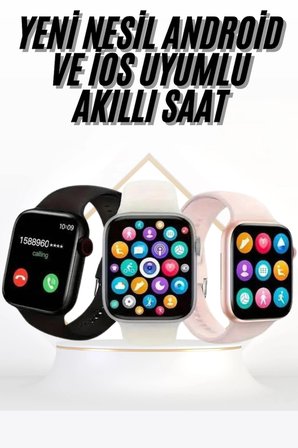 Akıllı Saat Uyku Ve Sağlık Takibi Arama Cevaplama 44 Mm Amoled Ekran