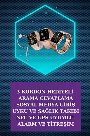 Dijital Göstergeli Powerbank Bluetooth Kulaklık Ve Yeni Nesil Amoled Ekran Akıllı Saat