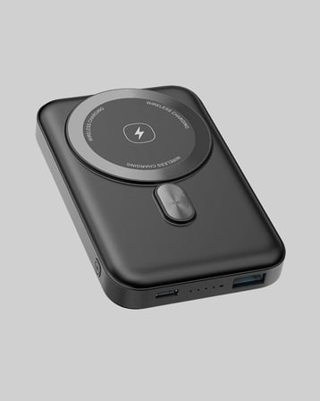22.5w Hızlı Şarj Destekli Manyetik Powerbank Kompakt Tasarım
