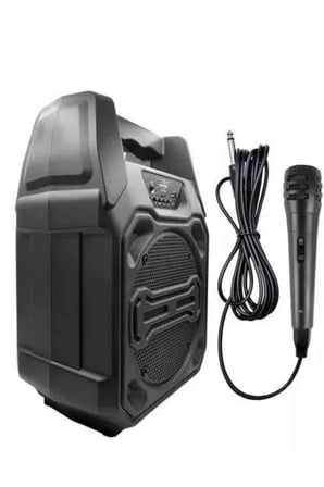 Bluetooth Hoparlör Led Işıklı Taşınabilir Kablosuz Speaker Uzun Pil Ömrü