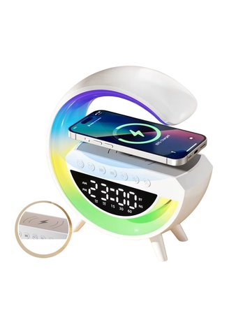 Modern Rgb Işıklı Kablosuz Hoparlör Uzun Süreli Müzik Keyfi