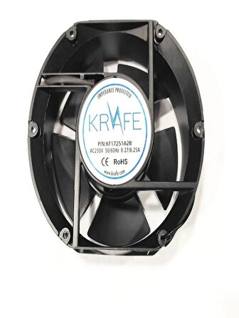 Krafe Rulmanlı Aksial Fan 220V 172x150x50