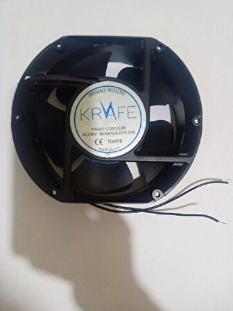 Krafe Rulmanlı Aksial Fan 220V 172x150x50