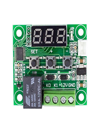  W1209 Dijital Termostat + Şeffaf Kutu