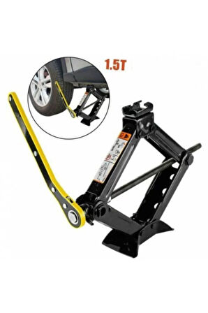 ARABA KALDIRMA OTO KRİKOSU 1,5 TON MAKAS CIRCIR OTOMATİK KRİK