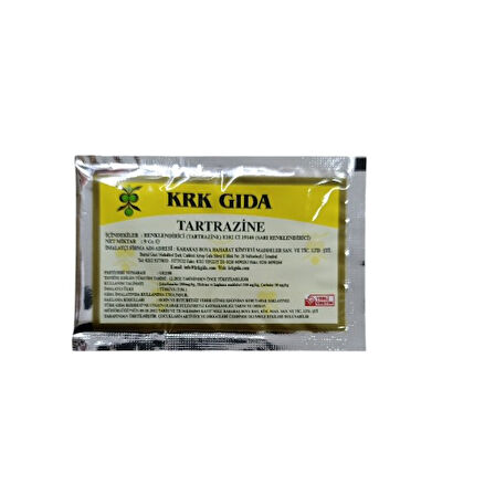 Gıda Boyası Toz Sarı 9 Gr