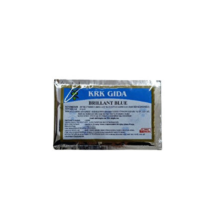Gıda Boyası Toz Mavi 9 Gr