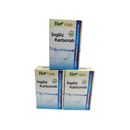 İngiliz Karbonatı 200 Gr X 3