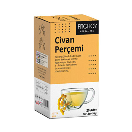 Civan Perçemi Çayı 20'li
