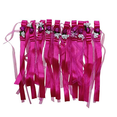 Nedime Bilekliği Pembe 10'lu Paket
