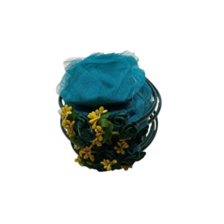 Nedime Tacı Zümrüt Çiçekli 10'lu Paket