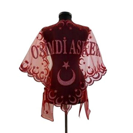 O Şimdi Asker Kadife Kırmızı