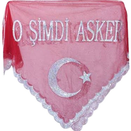 O Şimdi Asker Pullu Kırmızı