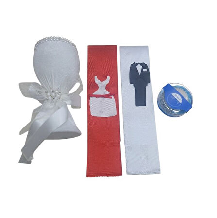 Takı Kurdalesi Takım İğnedanlık+Kurdale+İğne