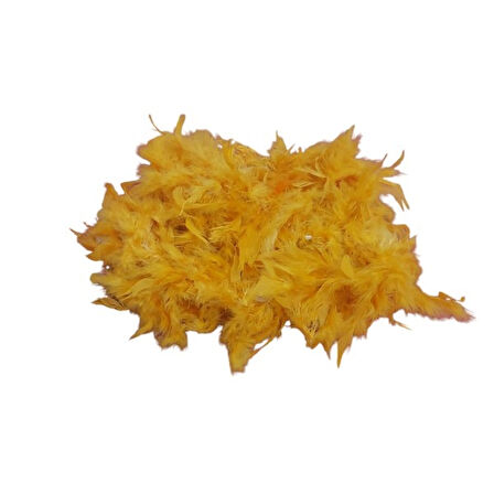 Kaz Tüyü Otriş Hardal Sarısı