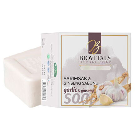 Sarımsak-Ginseng Sabunu 125 Gr