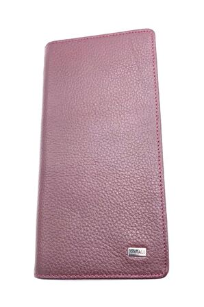 Cep Telefon Bölmeli Büyük Unisex Bordo Cüzdan Krl102-04m
