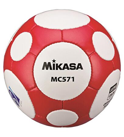 MIKASA FUTBOL MAÇ TOPU BEYAZ KIRMIZI-MC571-WR FIFA