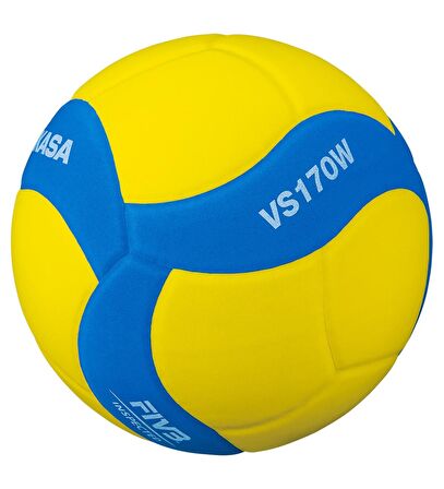 MIKASA VS170W-Y-BL 18 PANEL EVA KAPLAMA FIVB INSPE