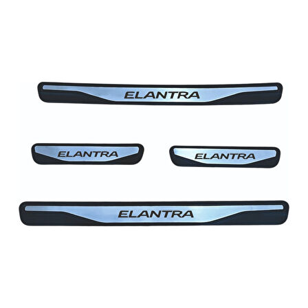 Elantra Kapı Eşiği New Krom Kapı Eşiği 4 Parça Paslanmaz Çelik