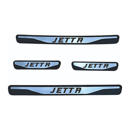 Jetta Kapı Eşiği 2005-2011 New Krom Kapı Eşiği 4 Parça Paslanmaz Çelik