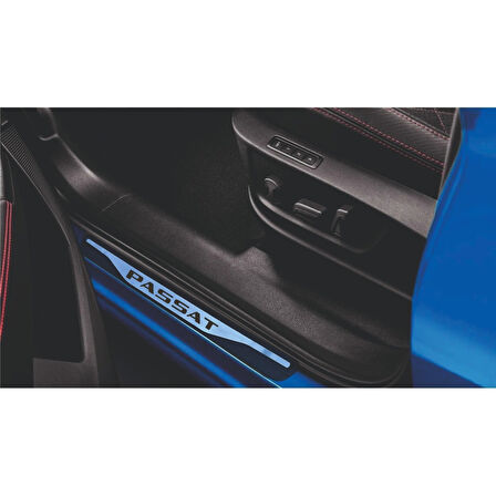 Passat B8,5 Kapı Eşiği 2019 ve Üzeri New Krom Kapı Eşiği 4 Parça Paslanmaz Çelik