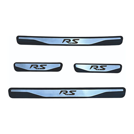 Clio R.s Kapı Eşiği New Krom Kapı Eşiği 4 Parça Paslanmaz Çelik